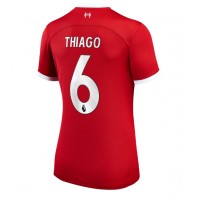 Liverpool Thiago Alcantara #6 Hemmatröja Kvinnor 2023-24 Korta ärmar